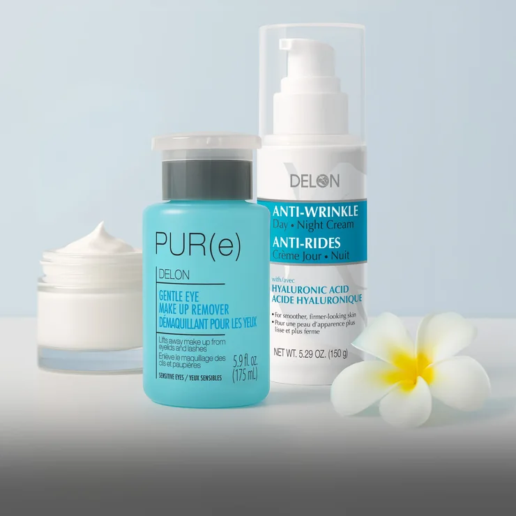Produits de soins du visage et de la peau fabriqués par Delon